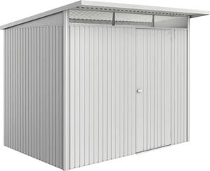 Magazie grădină Biohort AvantGarde Eco A5 metal ușă standard 260x220 cm argintiu metalizat
