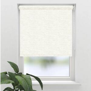 Rulou semitransparent Soluna D11 aspect in 230x190 cm, incl. suport cu cleme de prindere