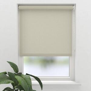 Rulou semitransparent Soluna T12 model structurat nisipiu 90x190 cm, incl. suport cu cleme de prindere