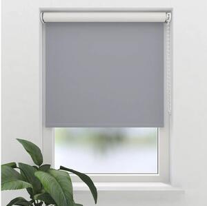 Rulou opac Soluna V7 uni gri deschis 80x190 cm, incl. suport cu cleme de prindere