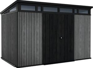 Casuță de grădină Keter Signature 11x7 plastic 342x218 cm gri