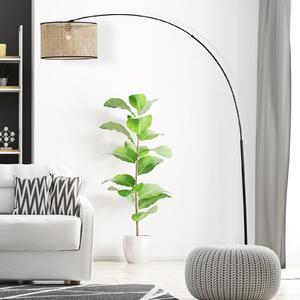 Wiley lampadar arcuit cu ratan