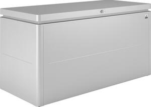 Ladă depozitare Biohort LoungeBox 160 metal 160x70x83,5 cm argintiu metalizat