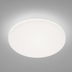 Helestra Plafonieră Kymo LED, IP44, Ø 36 cm, Alb, Baie, Sticlă, Design