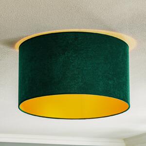 Golden Roller plafonieră Ø 40cm verde închis/auriu