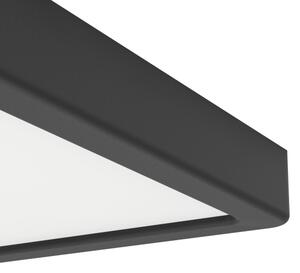 Eglo FUEVA 901303-LED Plafonieră LED/10,5W/230V 2700/4000/6500K 22x22cm negru