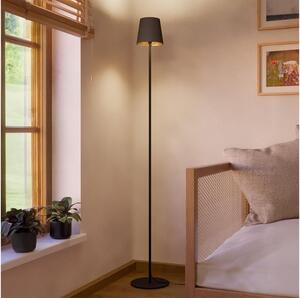 Eglo 901111 - Lampadar FIORANA 1xE14/7,5W/230V negru/maro