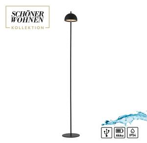 Schöner Wohnen 19245-18 - Lampă de podea LED dimmabilă BELLIS, 2,5W/5V, IP54, neagră