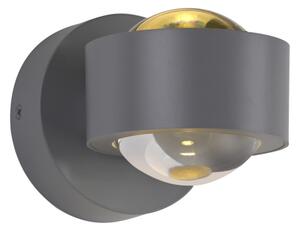 Schöner Wohnen 19331-21 - Aplica de perete LED CHIA 2xLED/2W/230V antracit