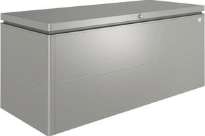 Ladă depozitare Biohort LoungeBox 200 metal 200x84x88,5 cm gri cuarț metalizat