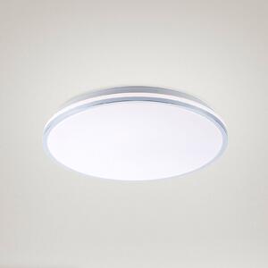 JUST LIGHT. GmbH Plafonieră cu LED Isabell, Ø 49 cm, Metalic, Baie, Plastic, Modern