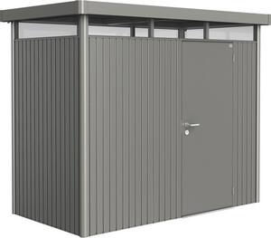 Magazie grădină Biohort HighLine H1 metal ușă standard 275x155 cm gri-cuarț metalizat