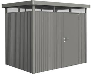 Magazie grădină Biohort HighLine H2 metal ușă standard 275x195 cm gri-cuarț metalizat