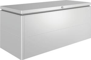 Ladă depozitare Biohort LoungeBox 200 metal 200x84x88,5 cm argintiu metalizat