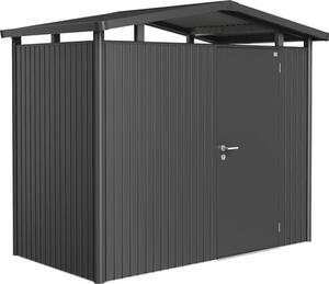 Magazie grădină Biohort Panorama P1 metal ușă standard 273x158 cm gri închis metalizat