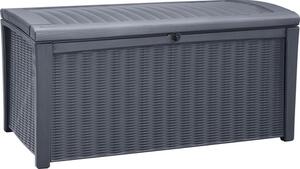Ladă depozitare Keter Borneo plastic 400 l antracit