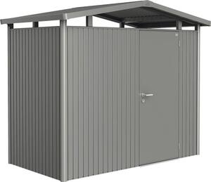 Magazie grădină Biohort Panorama P1 metal ușă standard 273x158 cm gri-cuarț metalizat