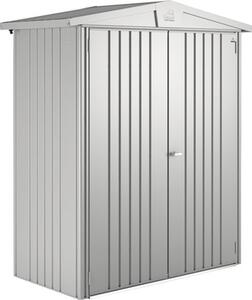 Magazie grădină Biohort Europa 1 metal 172x84 cm argintiu metalizat