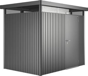 Magazie grădină Biohort HighLine H2 metal ușă standard 275x195 cm gri închis metalizat