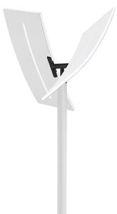 Evolo CCT Lampadar LED cu lumină de lectură alb/negru