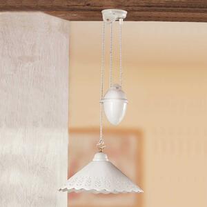 Pizzo lampă suspendată cablu reglabil, 1s., 40 cm