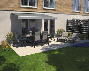 Scaun pliabil Garden Place 68x110x57 cm antracit