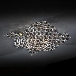 Plafonieră Saten, cristal, 41 cm