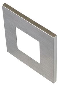 Hera Lumină LED pentru montare pe perete Wall F, gri, 0,9 W, 7,5 x cm, Metalic, Hol, Metal, Modern, Luminile încastrate unghiulare