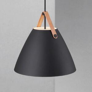 DFTP by Nordlux Lampă suspendată LED Strap 36, negru, reglabil, Negru, Camera de zi / sufragerie, Metal, Modern