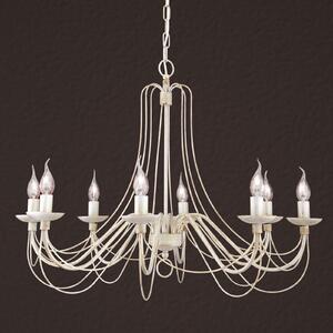 Candelabru Antonina, fildeș, 8 becuri