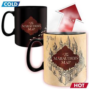 Cană termosensibilă Harry Potter - Marauder's Map