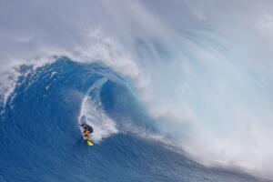 Fotografie Surfing Jaws, Peter Stahl