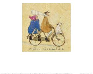 Imprimare de artă Sam Toft - Riding Sidesaddle