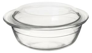 Orion Vas de copt din sticlă cu capac rotund,diametru 20 cm