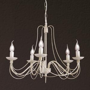 Candelabru Antonina, fildeș, 5 becuri