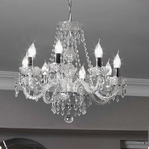 Candelabru cristal Hale, 8 becuri