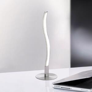 Lampă de masă LED Wave 3.000K 30cm oțel