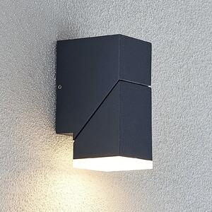Aplică de perete Lindby Sally, 15 cm, antracit, IP54