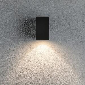 Paulmann Flame aplică de exterior 1fl 10,3cm antr, Negru, Metal, Modern, Priză de perete top