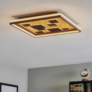 Rico Plafonieră cu LED, dimabilă, unghiulară, maro