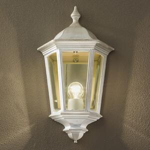 ORION Aplică de exterior Puchberg, direct, alb auriu, reglabil, Alb, Metal, Antichitate