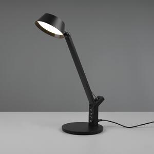 Lampă de masă LED Ava cu funcție dimmer, negru