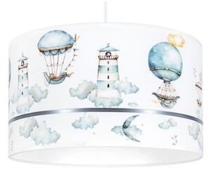 Lustră pentru copii PIKKI 1xE27/60W/230V albastră