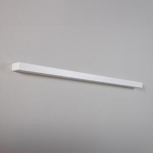 MCJ Aplică Mera LED, lățime 120 cm, alb, 3.000K, Alb, Hol, Metal, Modern