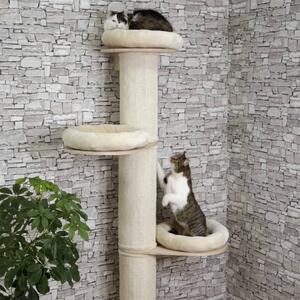 Kerbl Ansamblu pentru pisici Dolomit Tower, bej, 187 cm 81638