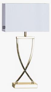 By Rydéns Lampă de masă Omega alamă/albă înălțime 52cm