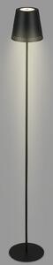 Briloner Kiki Lampadar LED reîncărcabil, 3,000K, negru, IP44, reglabil, Negru, Metal, Modern