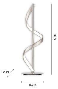 Paul Neuhaus Q-Swing lampă de masă LED, oțel