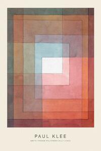 Artă imprimată White Framed Polyphonically (Special Edition) - Paul Klee, (26.7 x 40 cm)