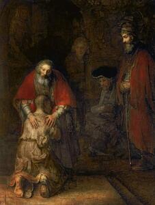 Rembrandt Harmensz. van Rijn - Artă imprimată Return of the Prodigal Son, c.1668-69, (30 x 40 cm)